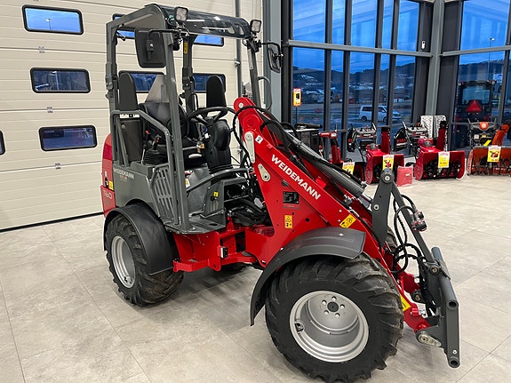 Weidemann 1160Plus/3 Funksjon i spak/SMS/Brede dekk