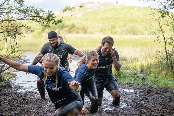 Jepp, vi er sporty innimellom også!