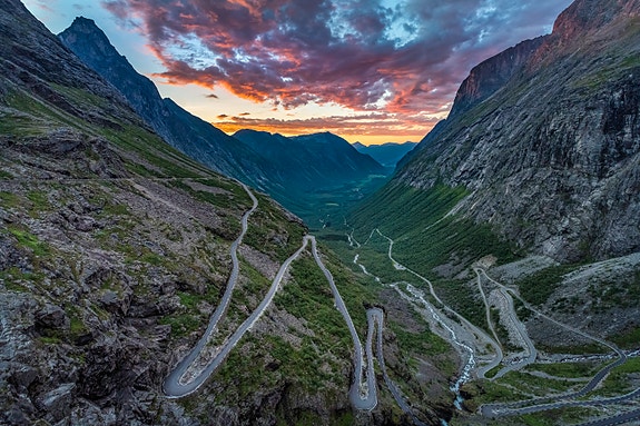 Trollstigen, Foto: Arnfinn Tønnesen