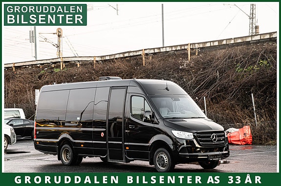 Mercedes-Benz Sprinter ALTAS 519CDi 3,0 V6 190HK Aut 17Seter/2xRullestolplasser/Løftelem/Webasto++