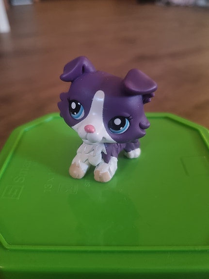 Littlest Pet Shop Hasbro #1676 – Chien Collie – Original
