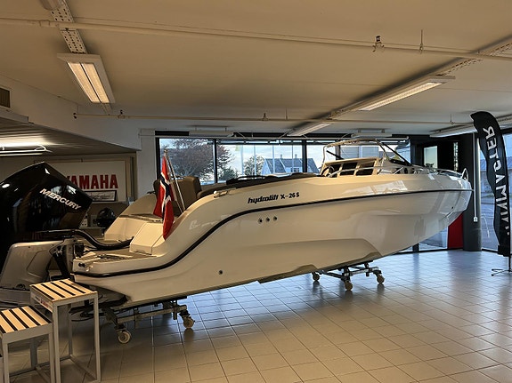 Hydrolift X-26S M/Mercury 300 V8 XL ."STRØKEN"  80 Timer.
