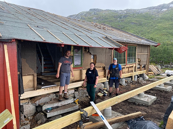 På spennende prosjekter. foto: Stian Haga,