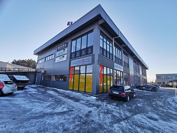 Butikken og kontorene våre i Sørlandsparken!