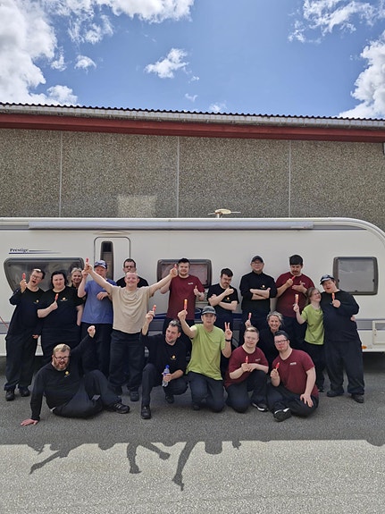 Noen av våre fantastiske kollegaer.