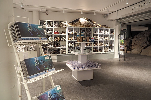 Bilde av butikken som står foran en ombygging