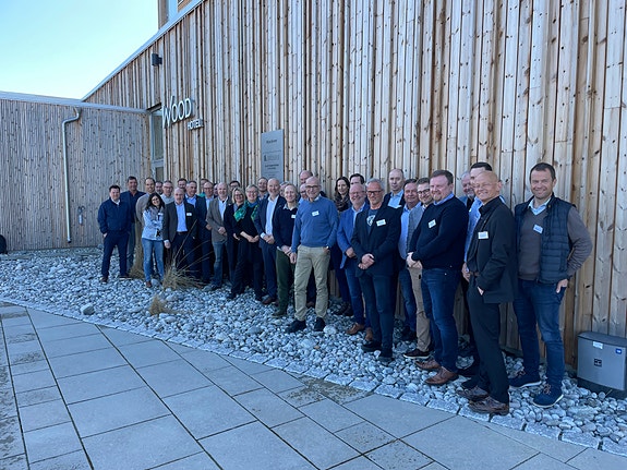 Delegater på årsmøtet i Norwegian Wood Cluster