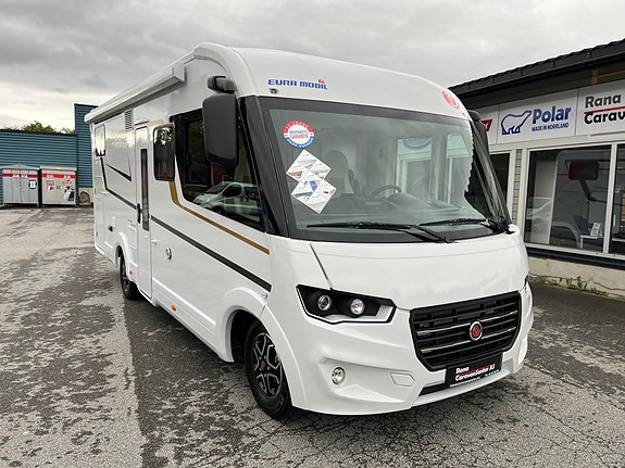 Eura Mobil IL 720 EF // 180 hk, 9-trinns automat, Alde, Lyst skinn, Face to face, Enkle senger//