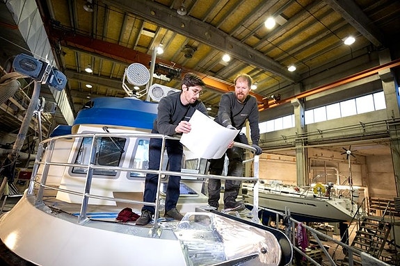 Nybygg under utrustning