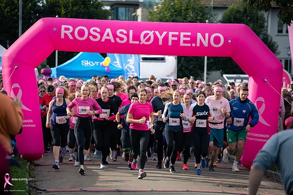 Rosa Sløyfe løpet