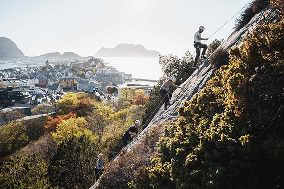 Via ferrata i Ålesund