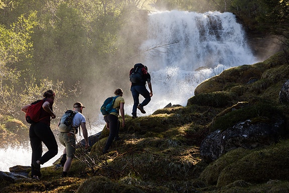 Fossevandring i Geiranger eller Nordfjordeid