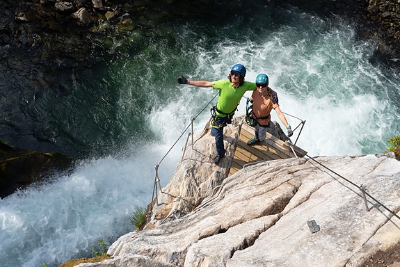Via ferrata i Geiranger