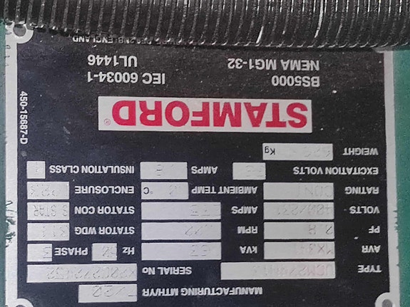 Volvo Penta D7 generator 63kva 7 of 7