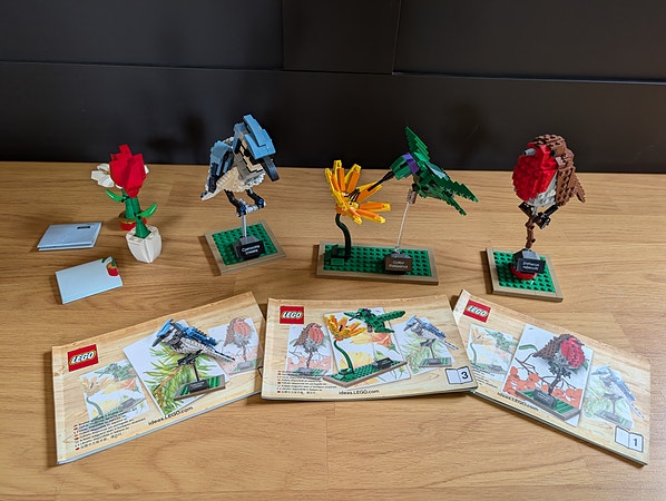 LEGO Ideas Birds (21301) - RETIRED Collector Set - Complete with Instructions