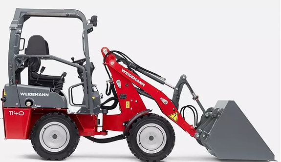 Weidemann 1140 Plus åpen