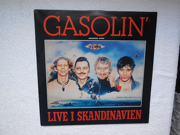 GASOLIN – RØD LIVE I SKANDINAVIA - SJELDEN VINYL - JOHNNYROCK