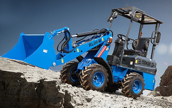 Rippa RL06 midjestyrt kompaktlaster med kubota D1105 Motor.