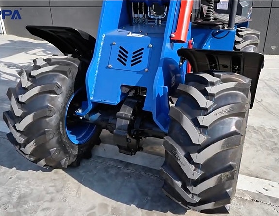 Rippa RL06 midjestyrt kompaktlaster med kubota D1105 Motor. 10 of 10