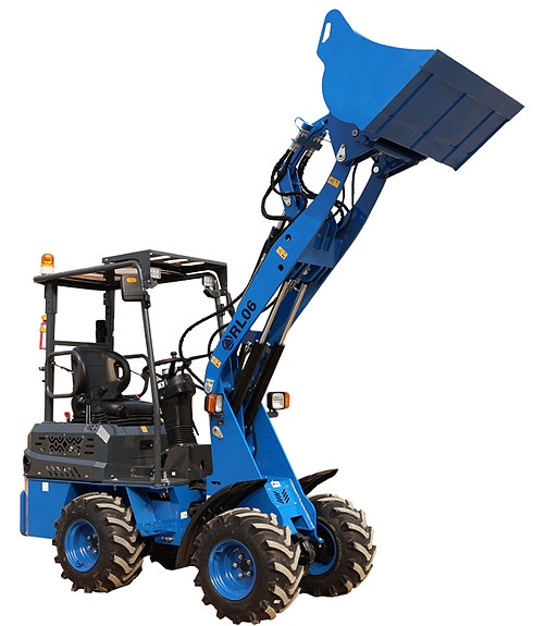 Rippa RL06 midjestyrt kompaktlaster med kubota D1105 Motor. 9 of 10