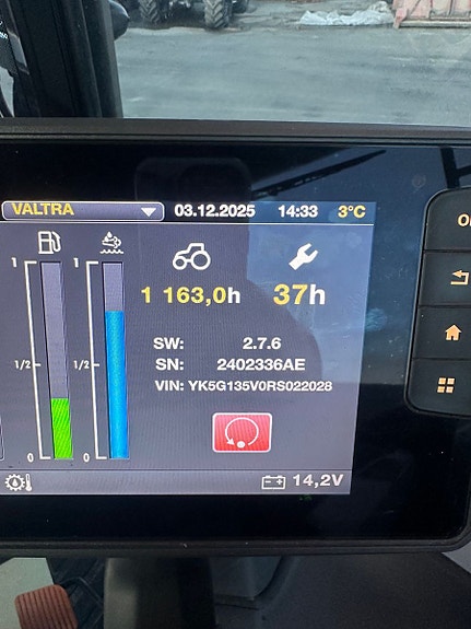 Valtra G135 Versu Laster og Fronthydraulikk 2024, kr 1 299 000,-