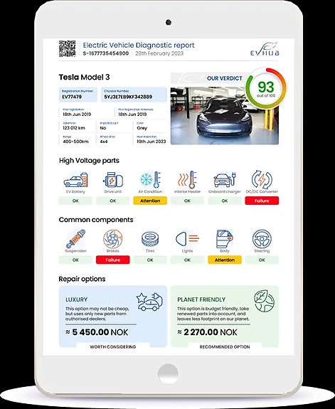 EV HUB Inspection Report