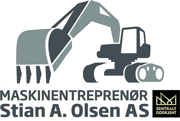Maskinentreprenør Stian A. Olsen AS logo