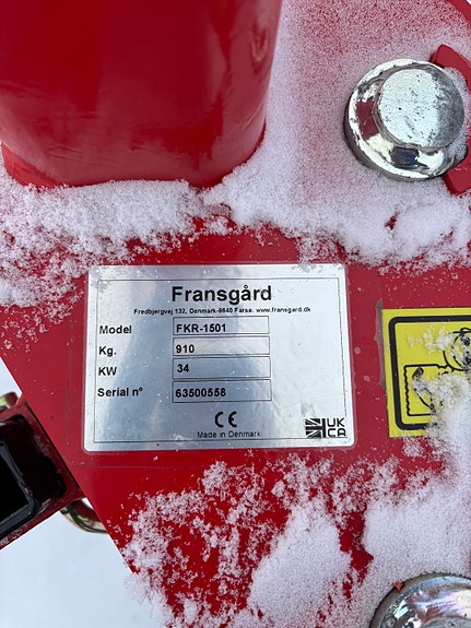 Fransgård FKR-1501 krattknuser
