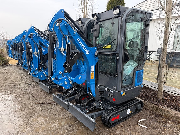 Rippa R10 ECO PRO RIPPA , 1.1 tonn , varmeapparat gløding