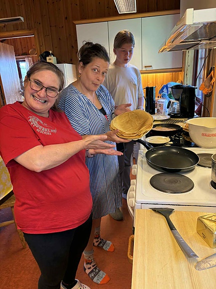 Hyttetur med matlaging