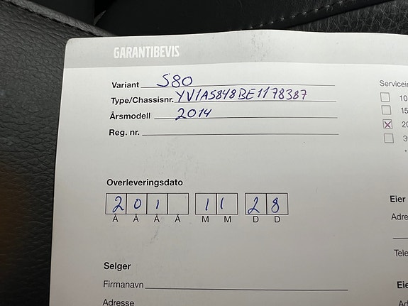 Volvo S80 26 of 30