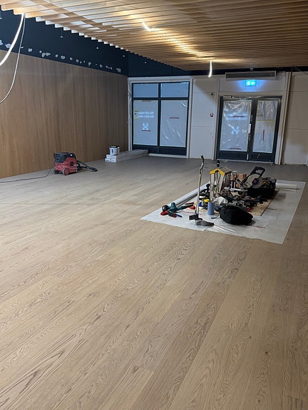 Oppussing av butikklokaler