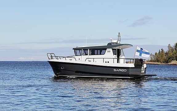 NY - SARGO 33 EXPLORER - BAKDØR - SIDEPORT - TAXIBÅT