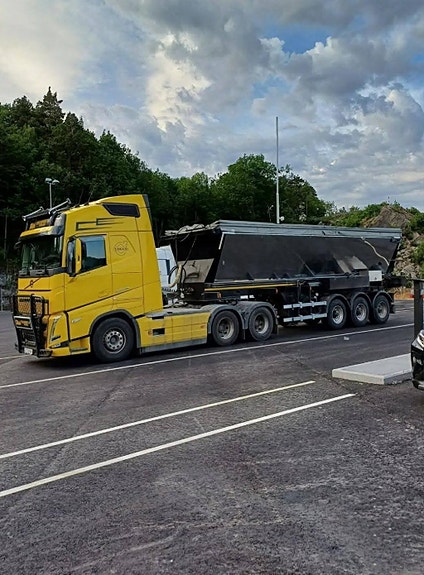 Volvo Fh m/ do-wa dw042 semitrailer (asfaltbalje)