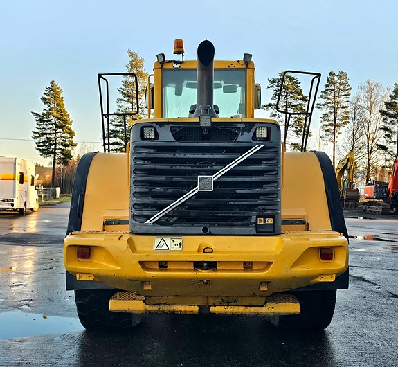 Volvo L150E, 2005 mod, Spakstyring, Vekt med skriver, Sentralsmøring. 4 of 5