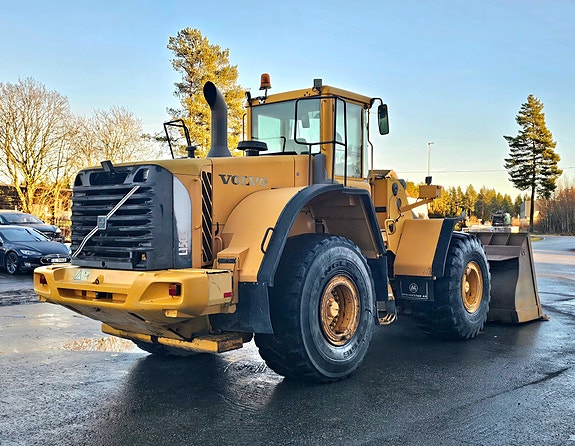 Volvo L150E, 2005 mod, Spakstyring, Vekt med skriver, Sentralsmøring. 5 of 5
