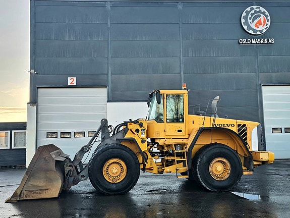 Volvo L150E, 2005 mod, Spakstyring, Vekt med skriver, Sentralsmøring. 2 of 5