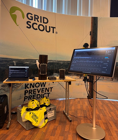 Onninen arrangerte Messe Vest, hvor vi deltok og demonstrerte GridScouten live for flere nettselskaper.