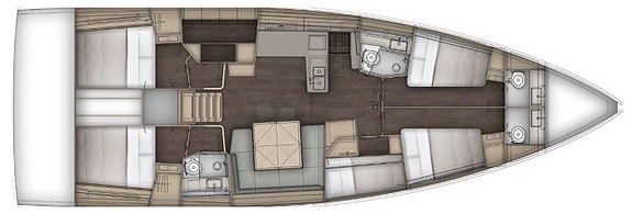 Dufour 54, ny innovativ modell. 17 of 17