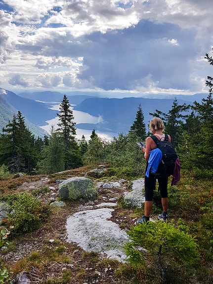 Friluftsglede og folkehelse i fjellet. (Foto: Roar Kråkenes)