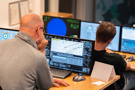 Instrumenttrening i simulator lab.