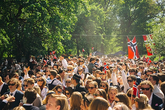 17. mai Lille Slottsparken