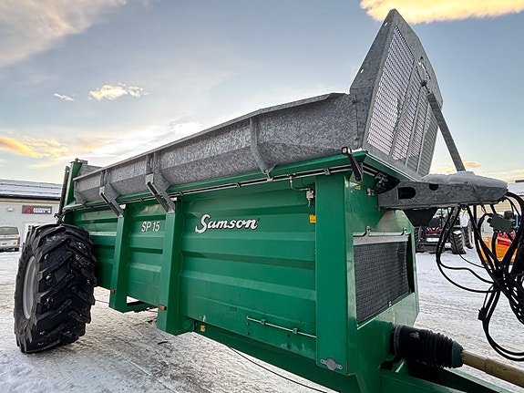 Samson SP15 Tørrgjødselvogn, 15m3