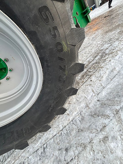 Samson SP15 Tørrgjødselvogn, 15m3