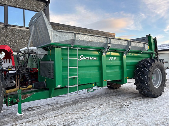 Samson SP15 Tørrgjødselvogn, 15m3