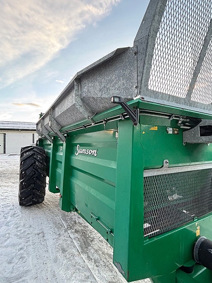 Samson SP15 Tørrgjødselvogn, 15m3