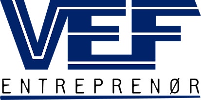 VEF Entreprenør logo