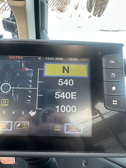 Valtra N134Dst Fronthyd./PTO/Laster/lite timer 2020, kr 1 169 000,-