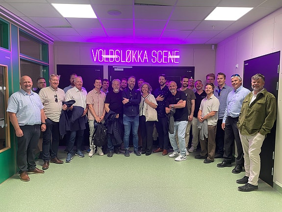 Instell-gjengen på befaring på et av våre prosjekter, Voldsløkka skole