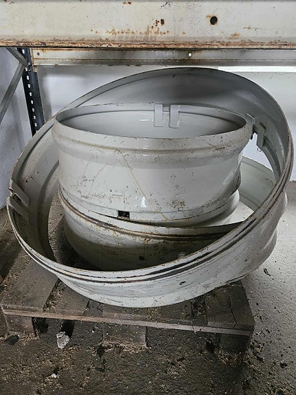 Sprøytehjul 16.9-38 og 13..6-28 inkl. AB dual tvillingmontasje